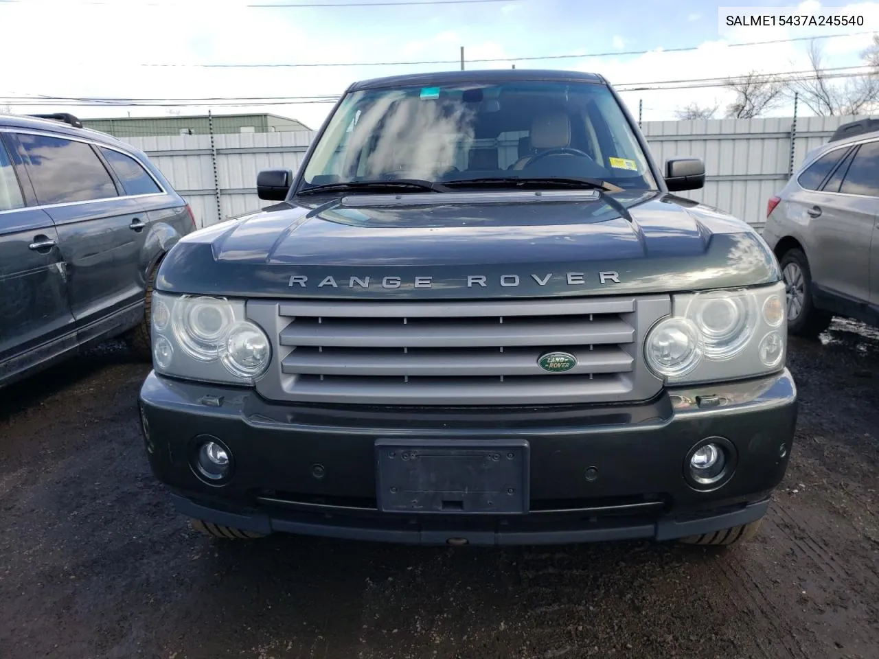 2007 Land Rover Range Rover Hse VIN: SALME15437A245540 Lot: 44835574