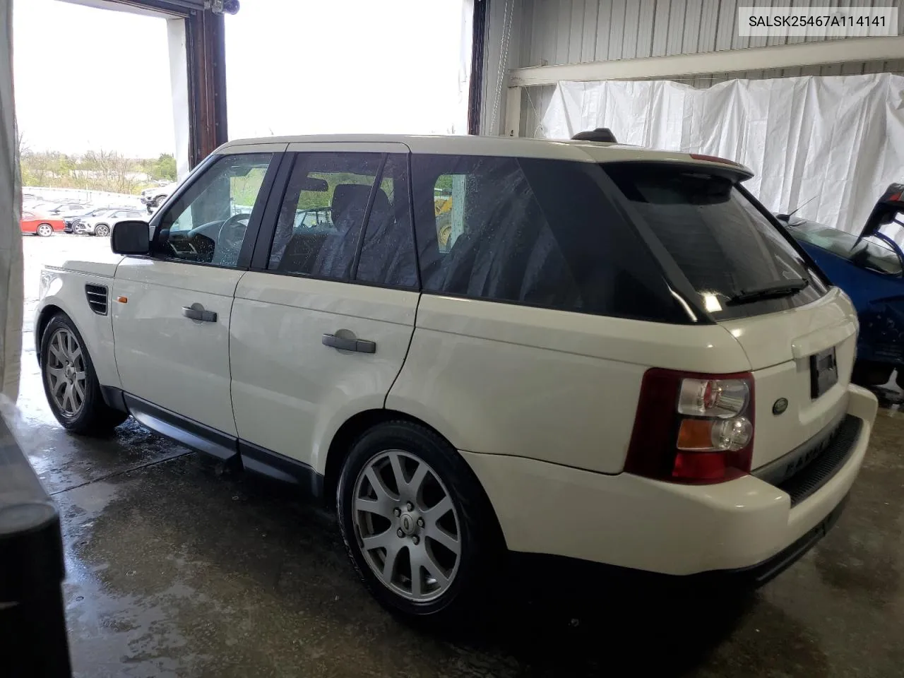 2007 Land Rover Range Rover Sport Hse VIN: SALSK25467A114141 Lot: 50506284