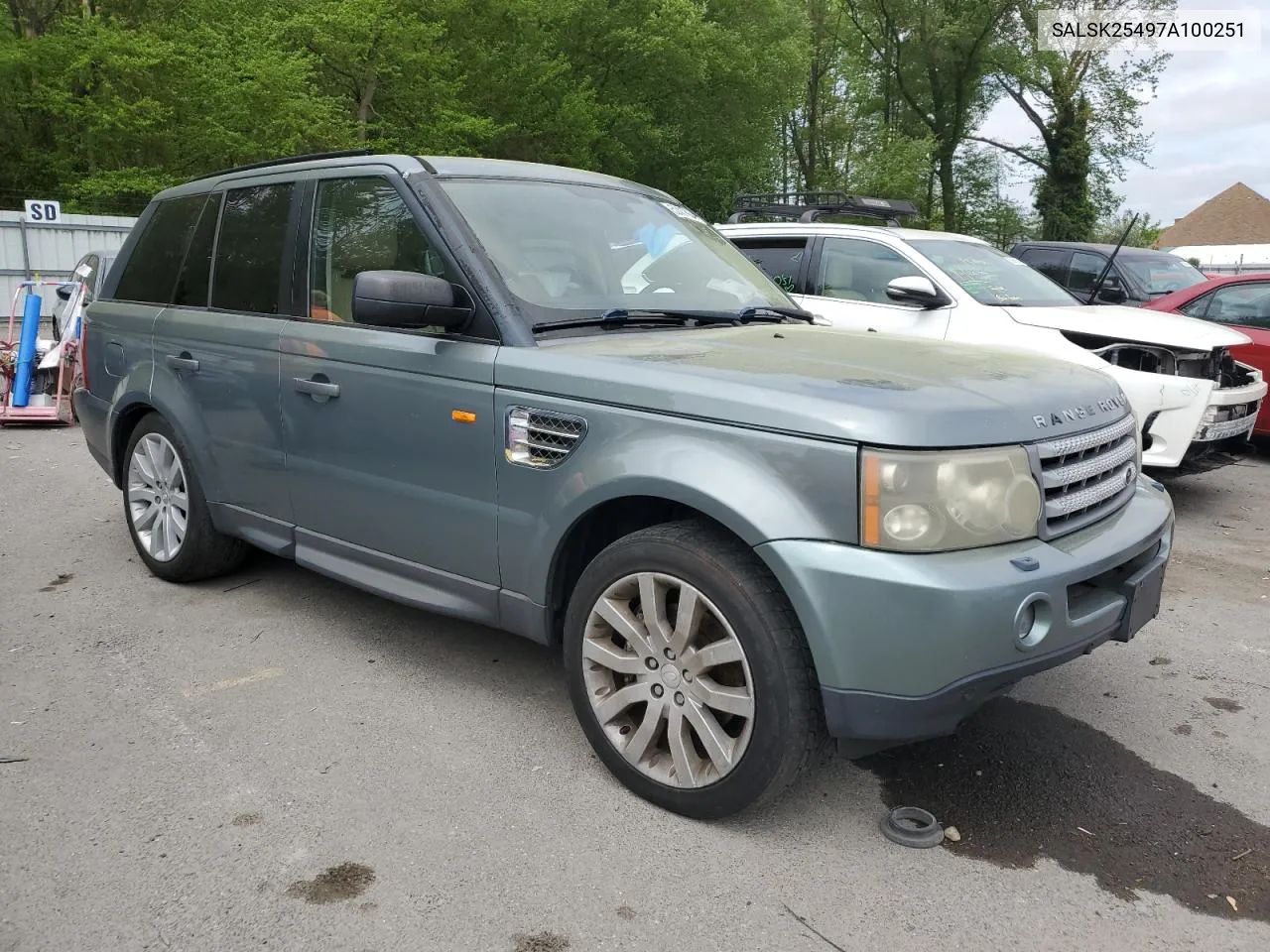 SALSK25497A100251 2007 Land Rover Range Rover Sport Hse