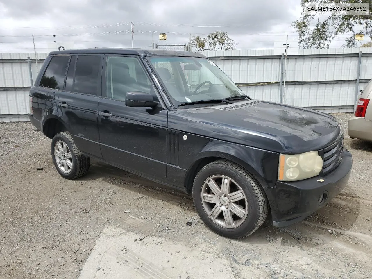 2007 Land Rover Range Rover Hse VIN: SALME154X7A246362 Lot: 52772884