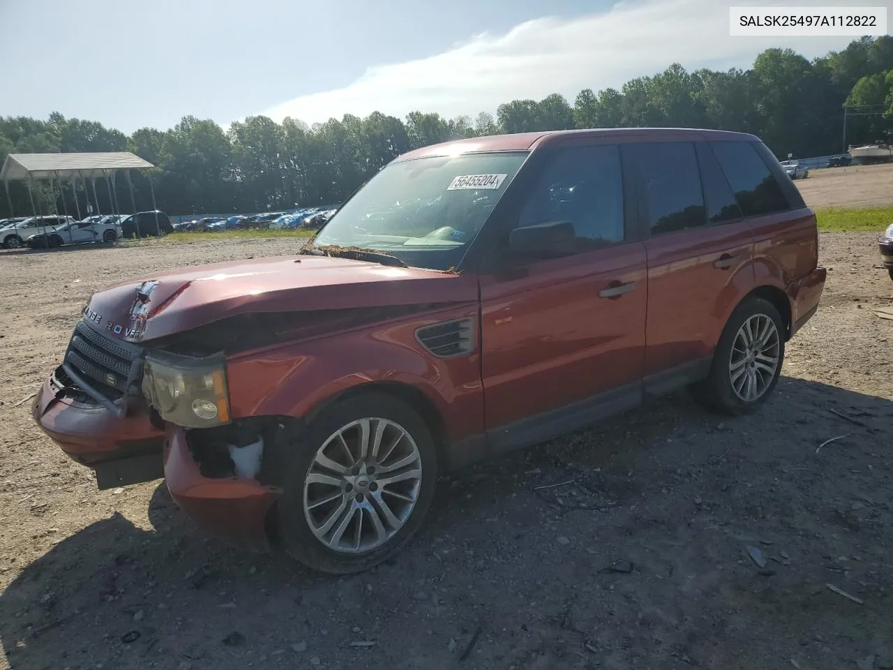 SALSK25497A112822 2007 Land Rover Range Rover Sport Hse