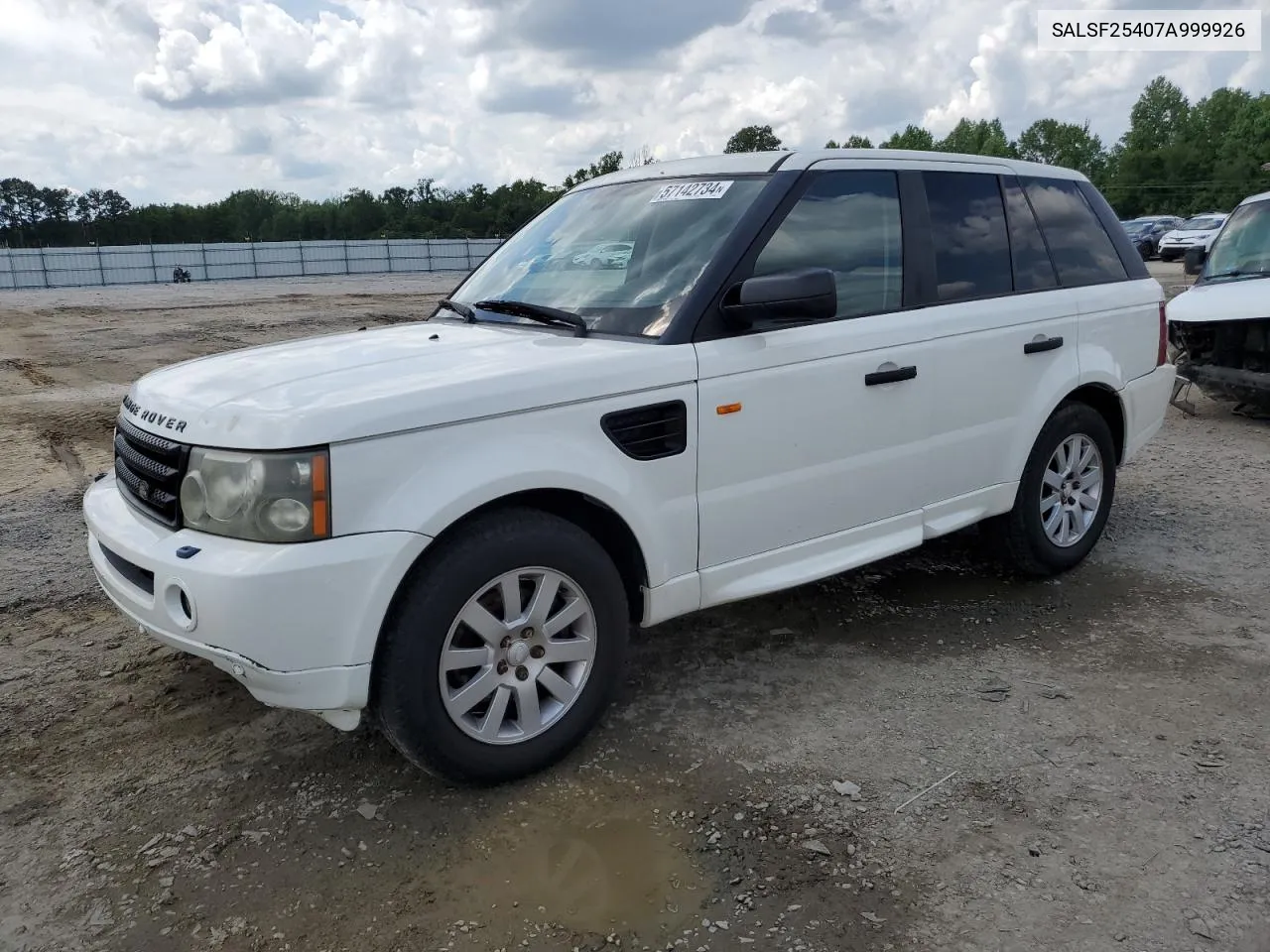 SALSF25407A999926 2007 Land Rover Range Rover Sport Hse