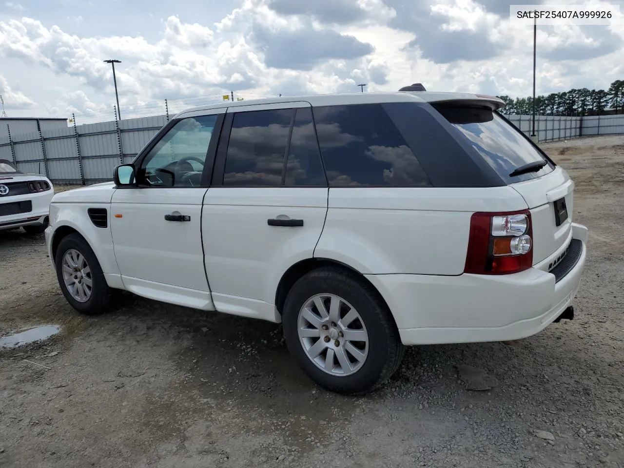 2007 Land Rover Range Rover Sport Hse VIN: SALSF25407A999926 Lot: 57142734