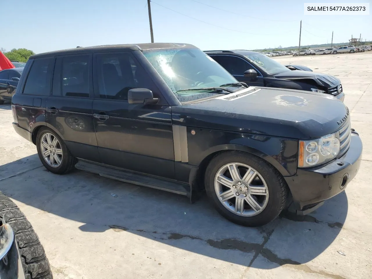 2007 Land Rover Range Rover Hse VIN: SALME15477A262373 Lot: 58316344