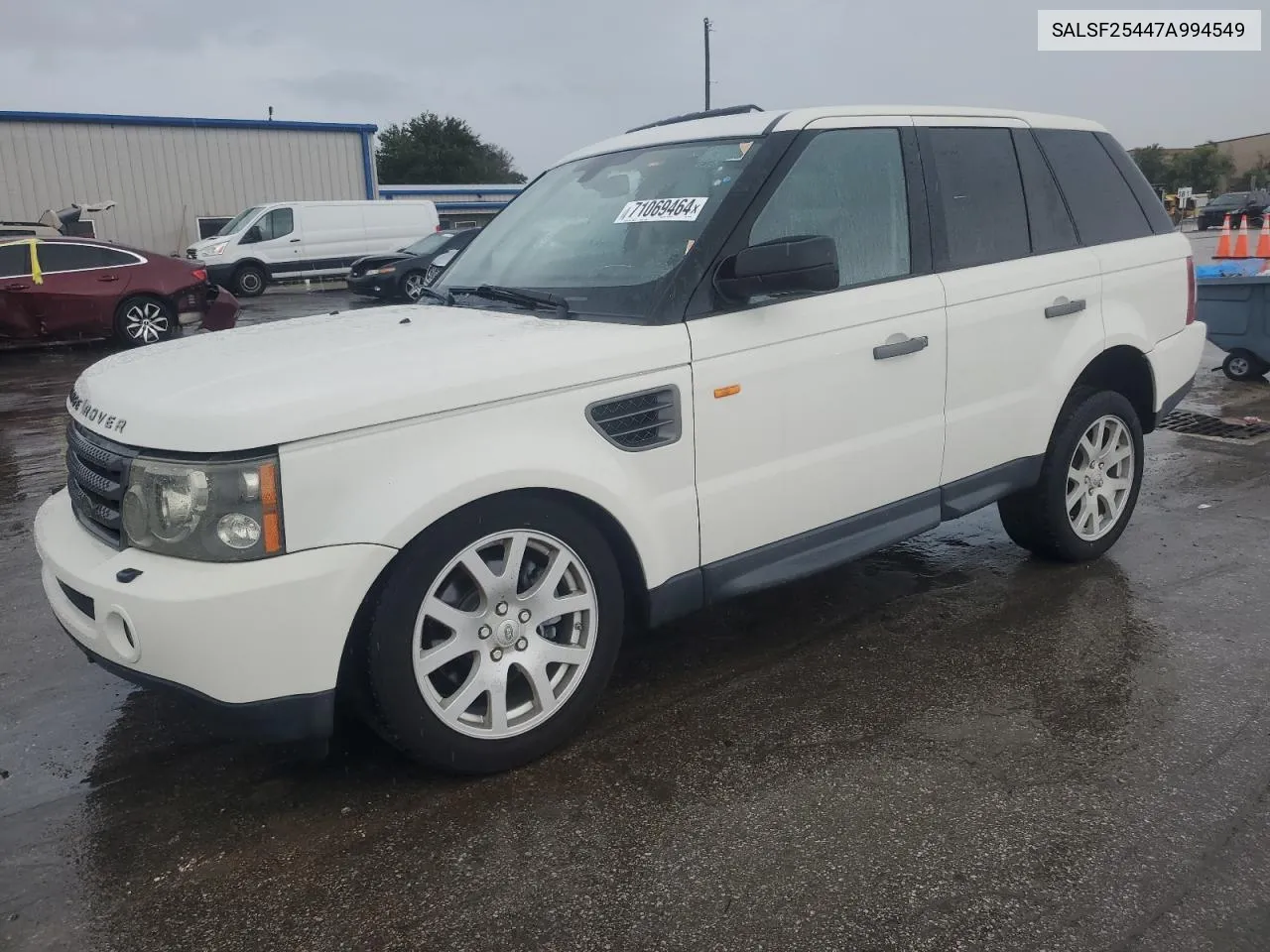 SALSF25447A994549 2007 Land Rover Range Rover Sport Hse