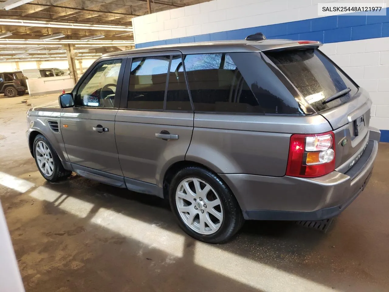 2008 Land Rover Range Rover Sport Hse VIN: SALSK25448A121977 Lot: 50272104