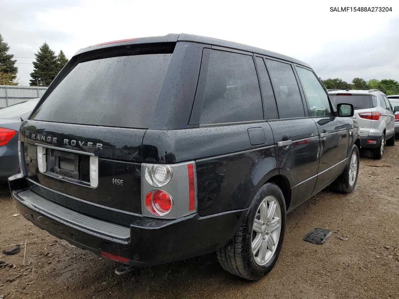 2008 Land Rover Range Rover Hse VIN: SALMF15488A273204 Lot: 53045504