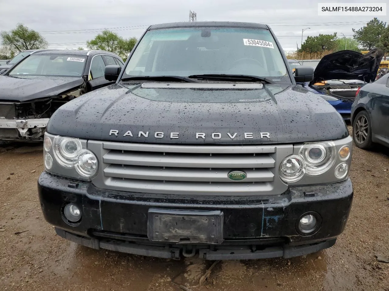 SALMF15488A273204 2008 Land Rover Range Rover Hse