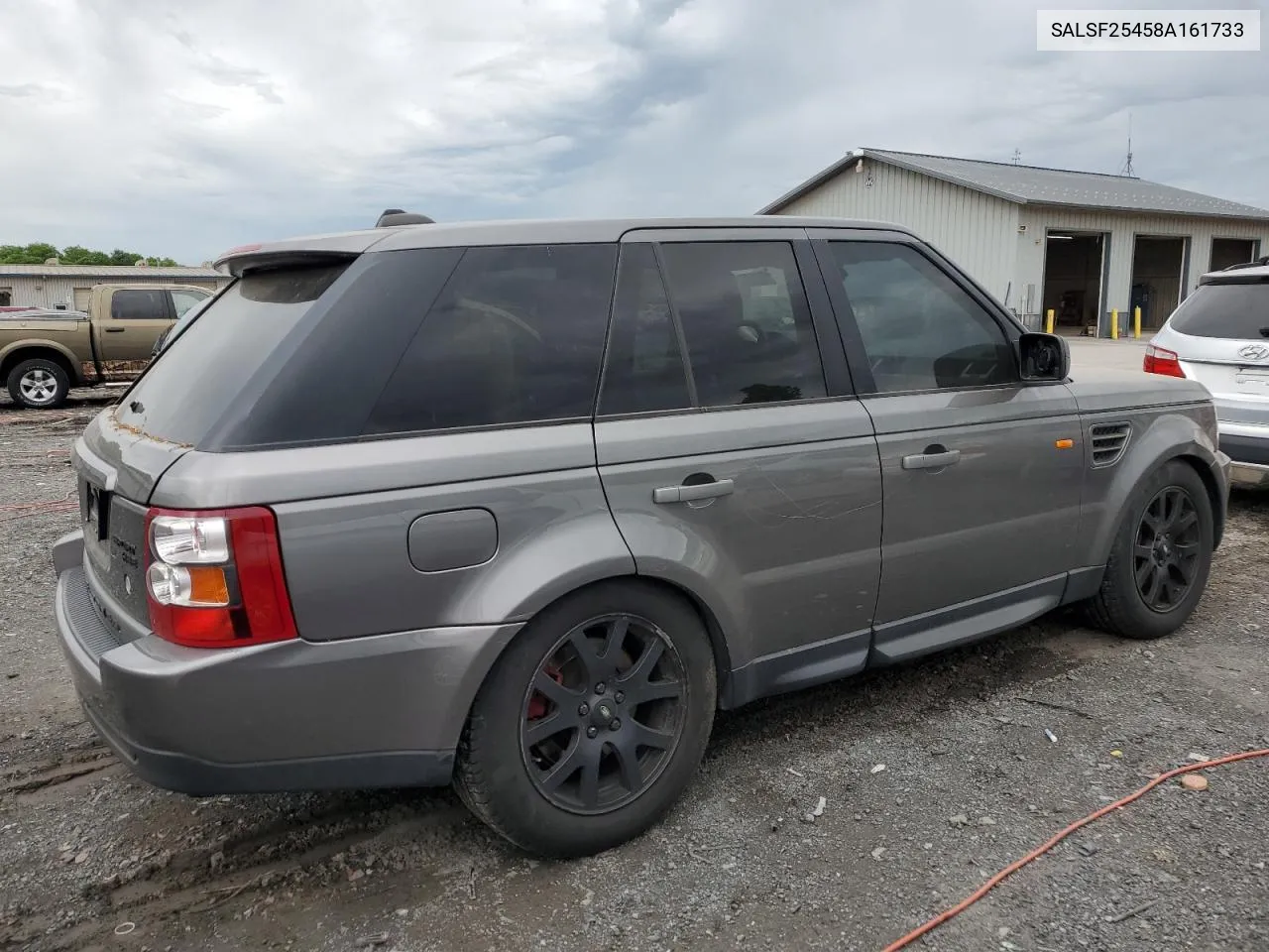 2008 Land Rover Range Rover Sport Hse VIN: SALSF25458A161733 Lot: 53599194