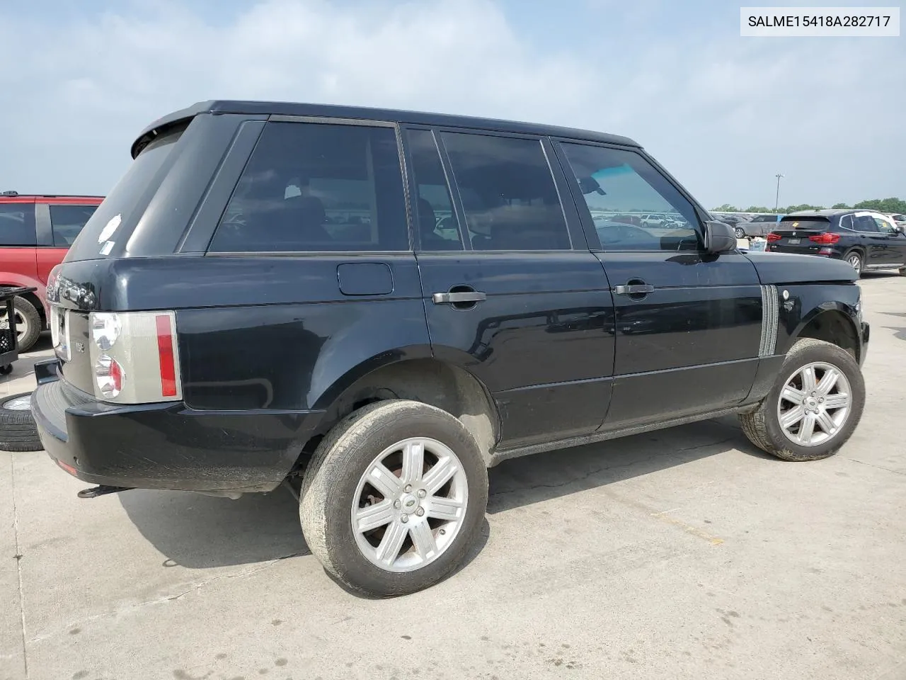 2008 Land Rover Range Rover Hse VIN: SALME15418A282717 Lot: 54083014