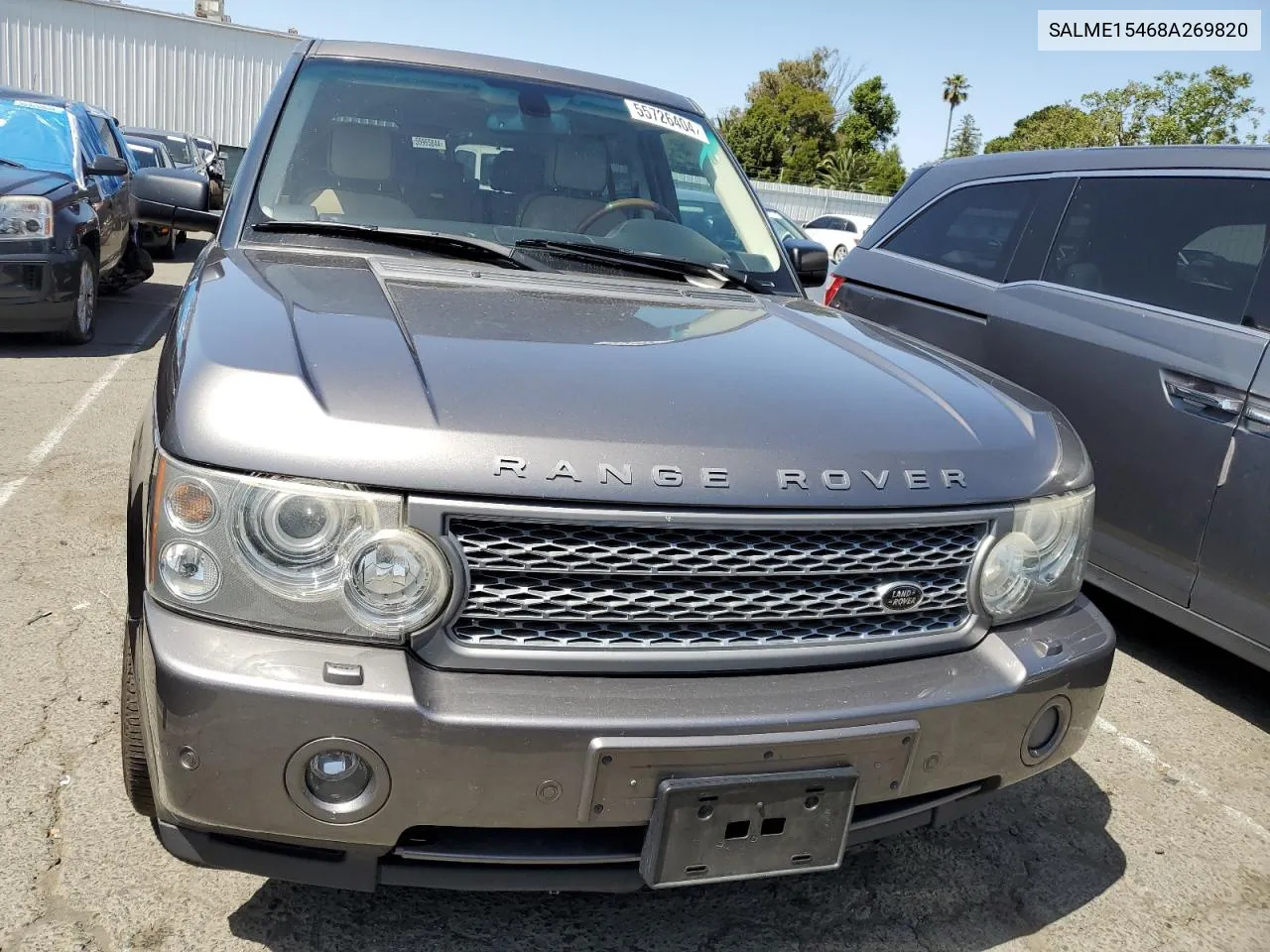 SALME15468A269820 2008 Land Rover Range Rover Hse