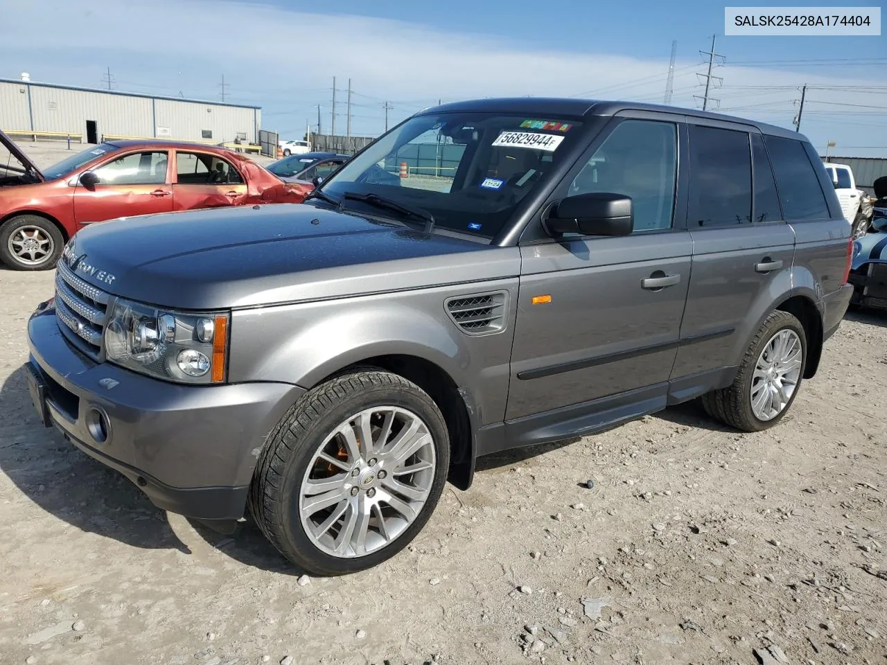 SALSK25428A174404 2008 Land Rover Range Rover Sport Hse