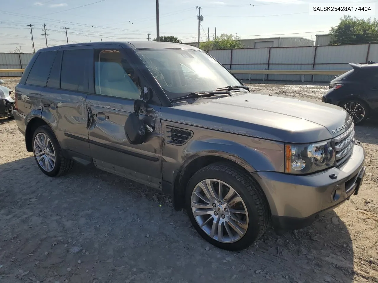 SALSK25428A174404 2008 Land Rover Range Rover Sport Hse