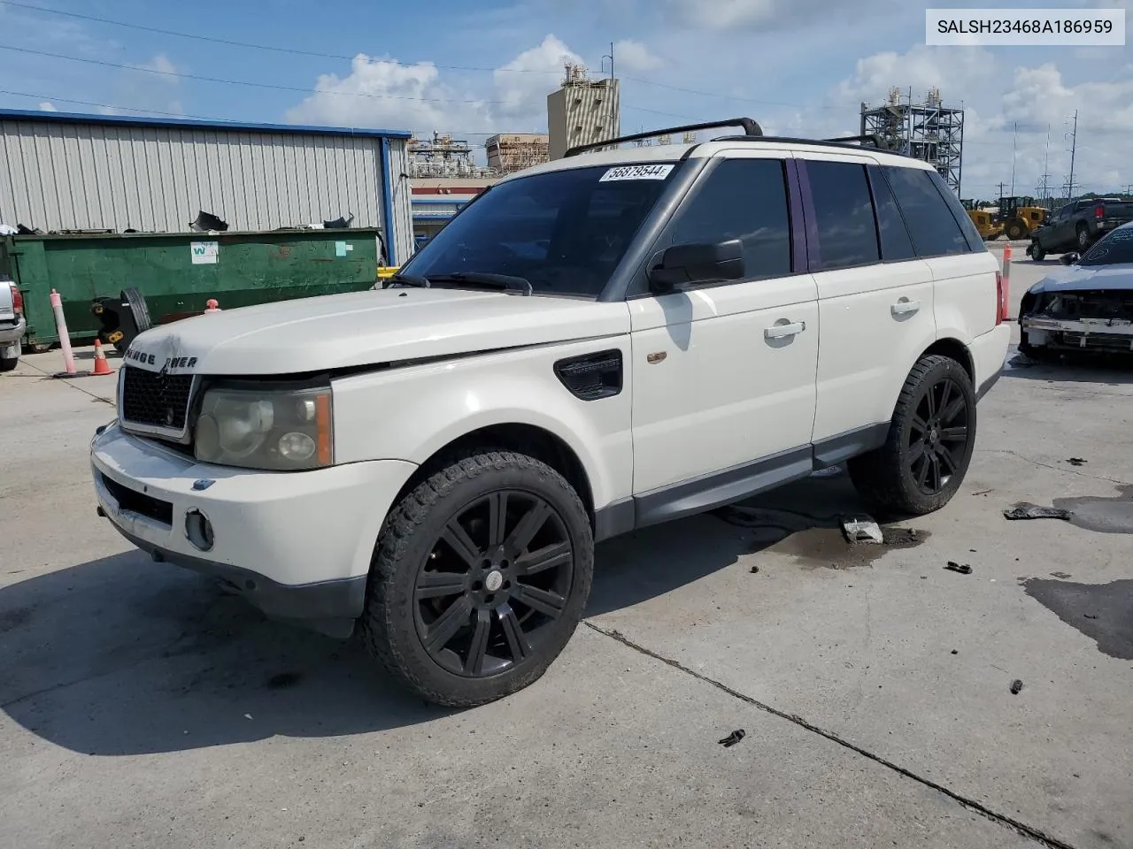 SALSH23468A186959 2008 Land Rover Range Rover Sport Supercharged