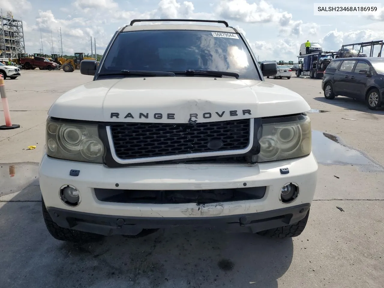 2008 Land Rover Range Rover Sport Supercharged VIN: SALSH23468A186959 Lot: 56879544