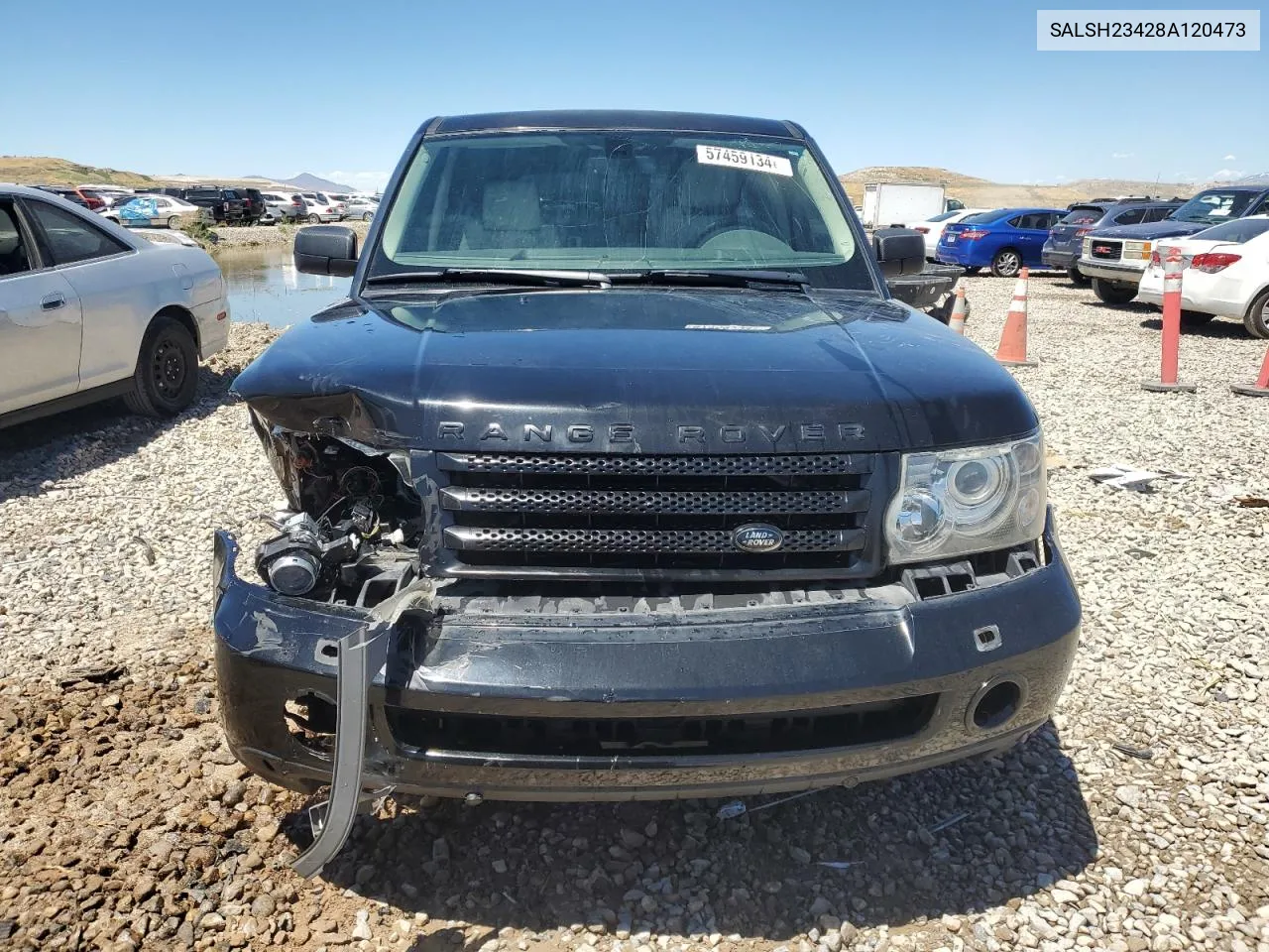 SALSH23428A120473 2008 Land Rover Range Rover Sport Supercharged