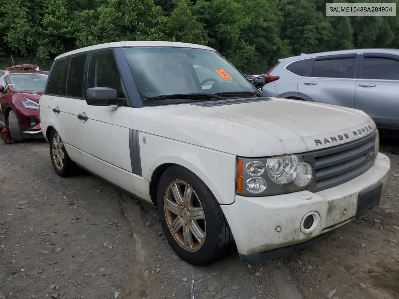 SALME15438A284954 2008 Land Rover Range Rover Hse