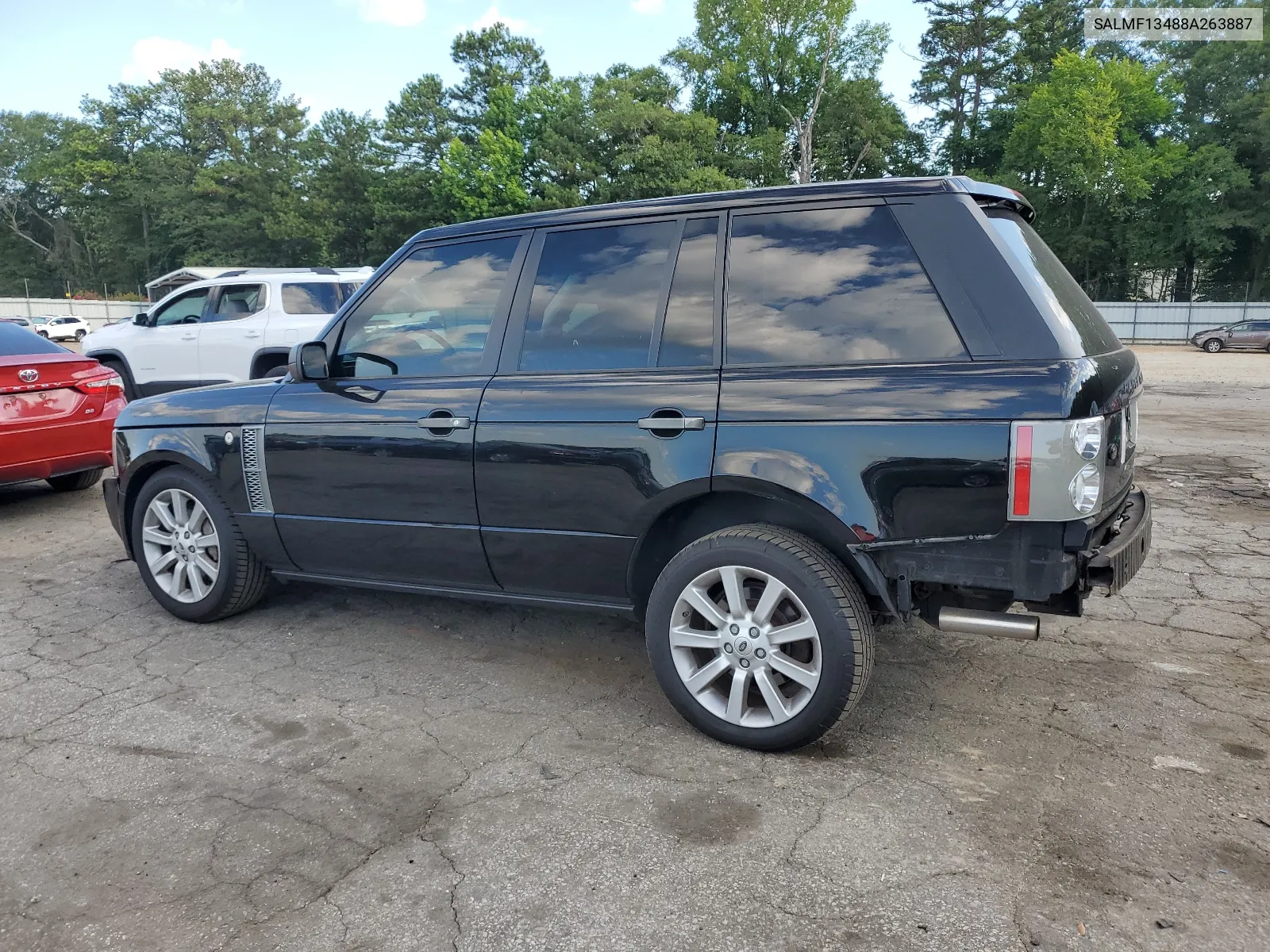 SALMF13488A263887 2008 Land Rover Range Rover Supercharged