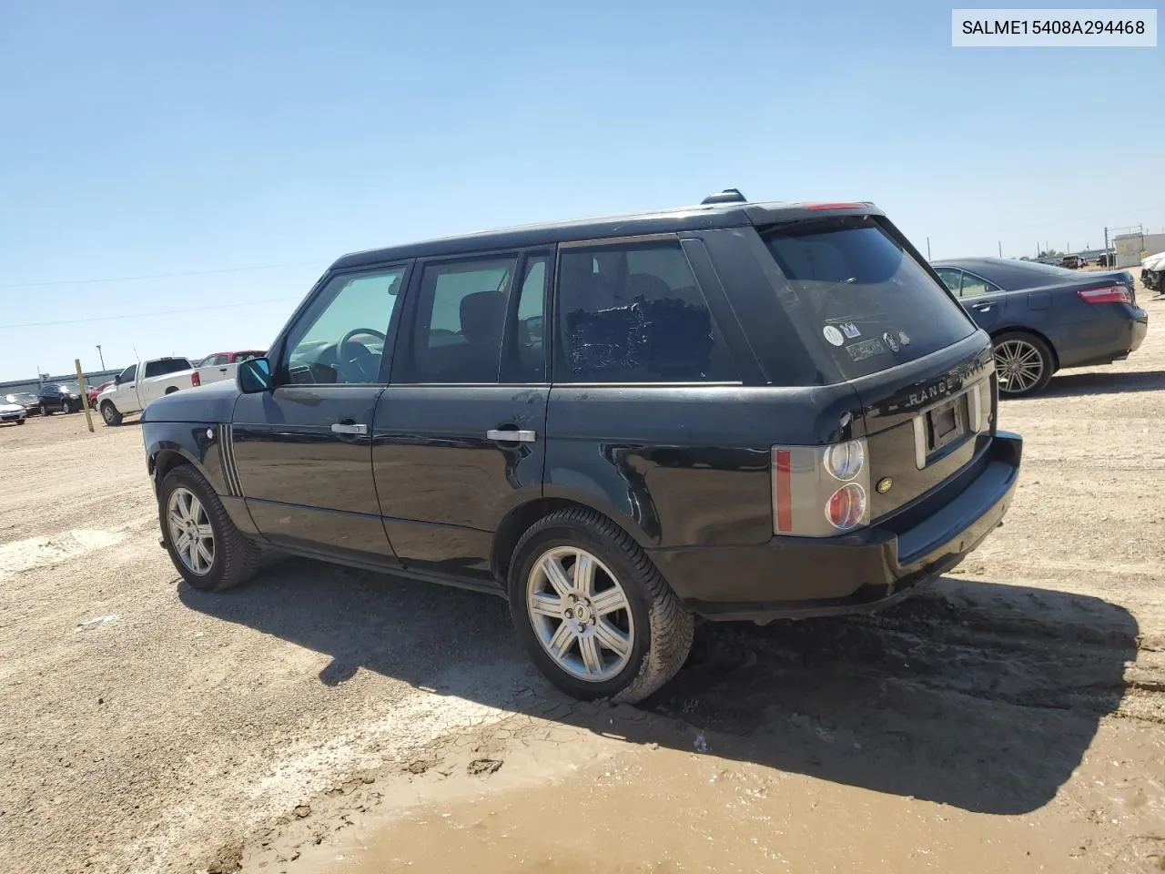 2008 Land Rover Range Rover Hse VIN: SALME15408A294468 Lot: 68319464