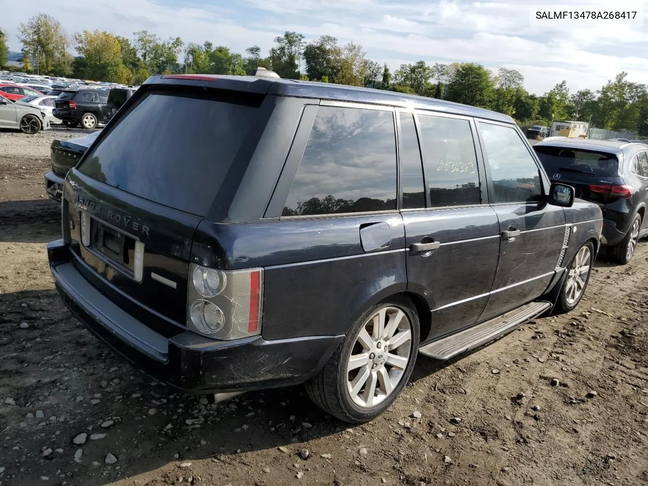 2008 Land Rover Range Rover Supercharged VIN: SALMF13478A268417 Lot: 69036383