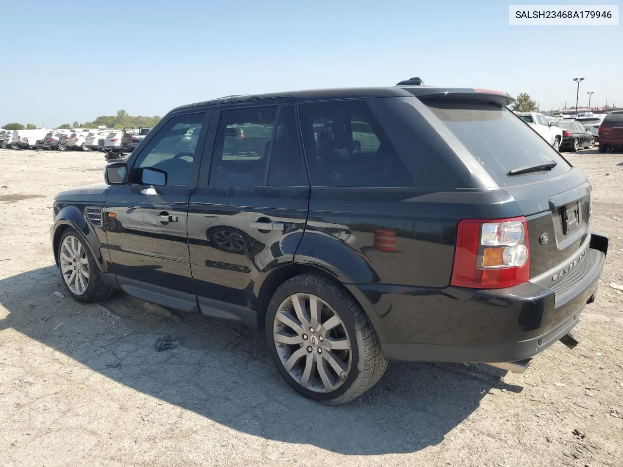 2008 Land Rover Range Rover Sport Supercharged VIN: SALSH23468A179946 Lot: 71485974