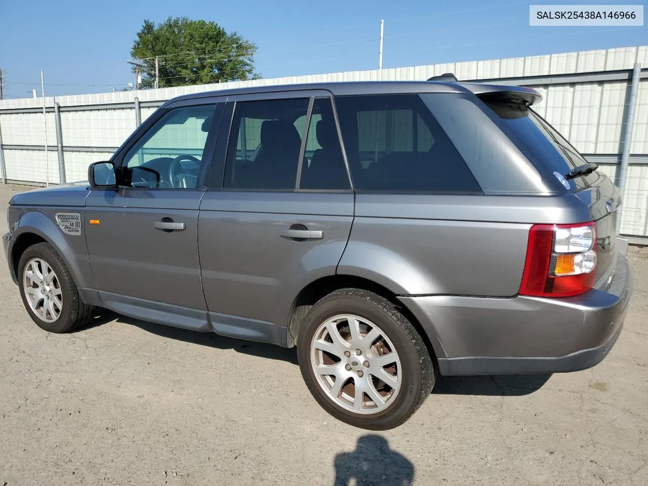 SALSK25438A146966 2008 Land Rover Range Rover Sport Hse