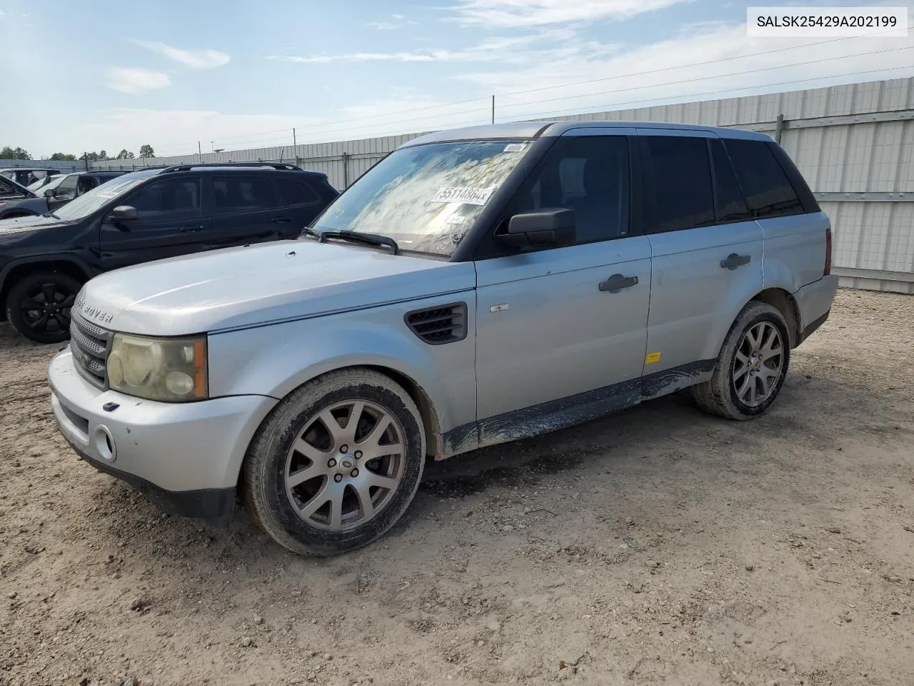 SALSK25429A202199 2009 Land Rover Range Rover Sport Hse