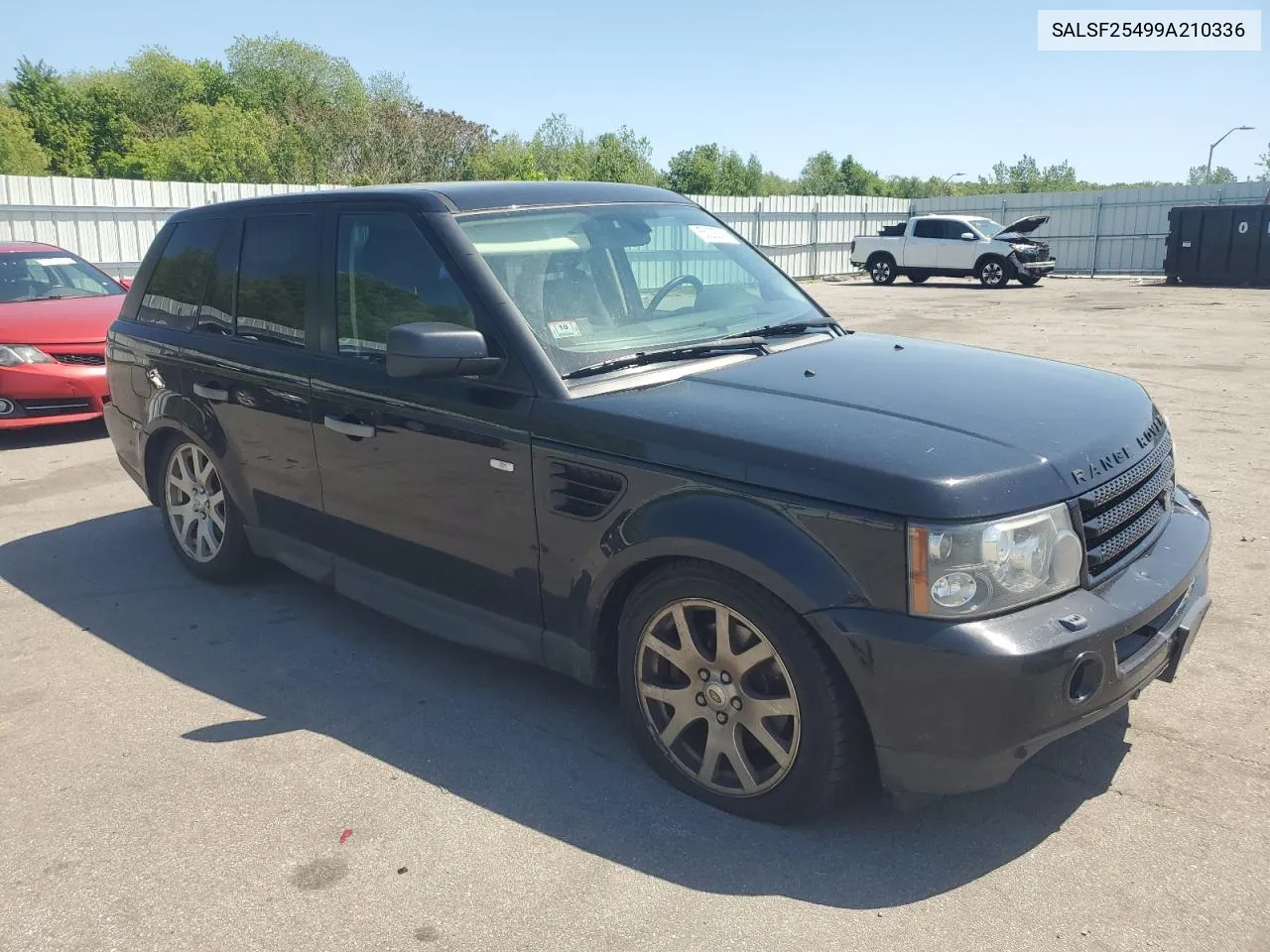 2009 Land Rover Range Rover Sport Hse VIN: SALSF25499A210336 Lot: 56223574