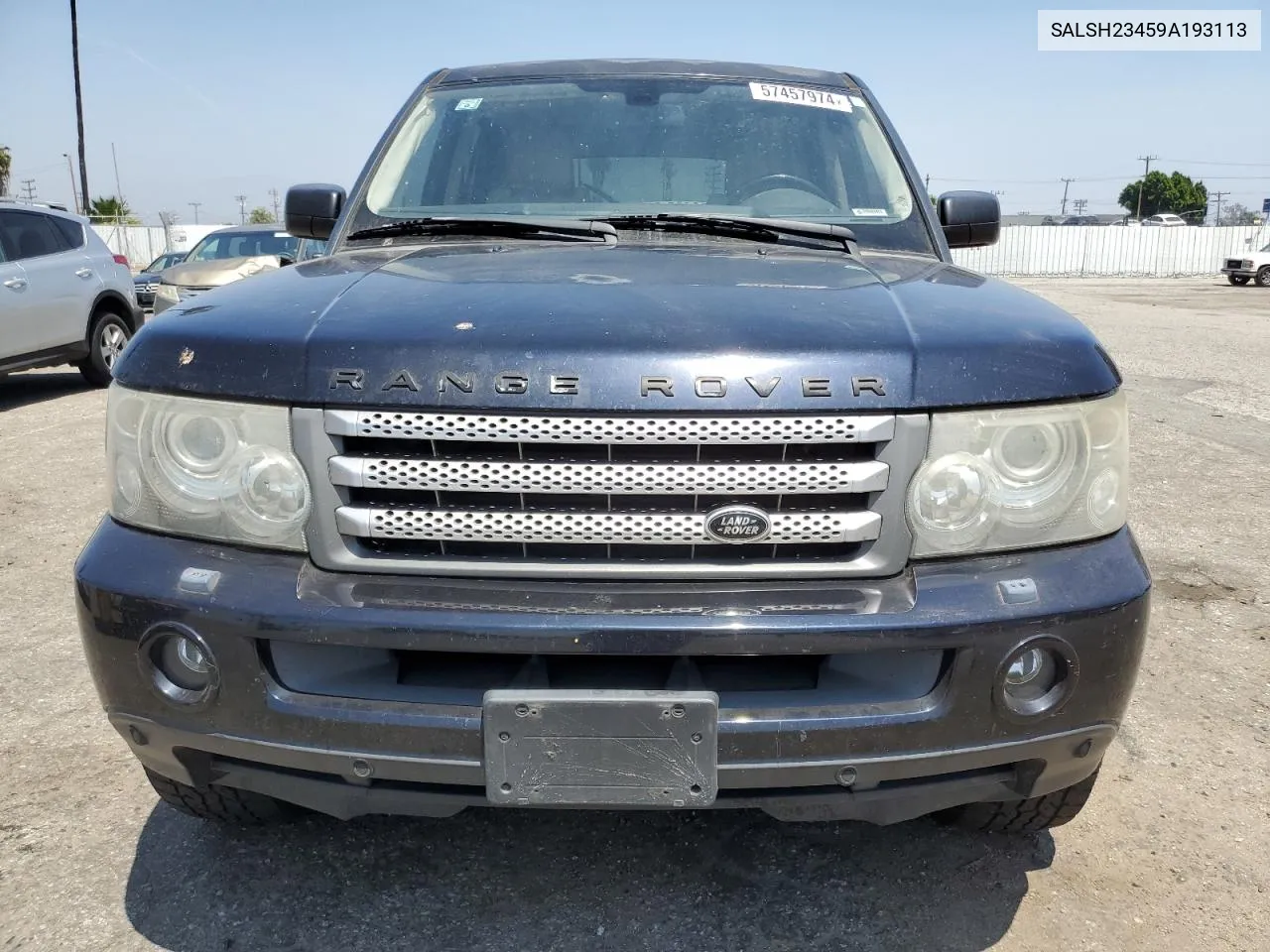 2009 Land Rover Range Rover Sport Supercharged VIN: SALSH23459A193113 Lot: 57457974