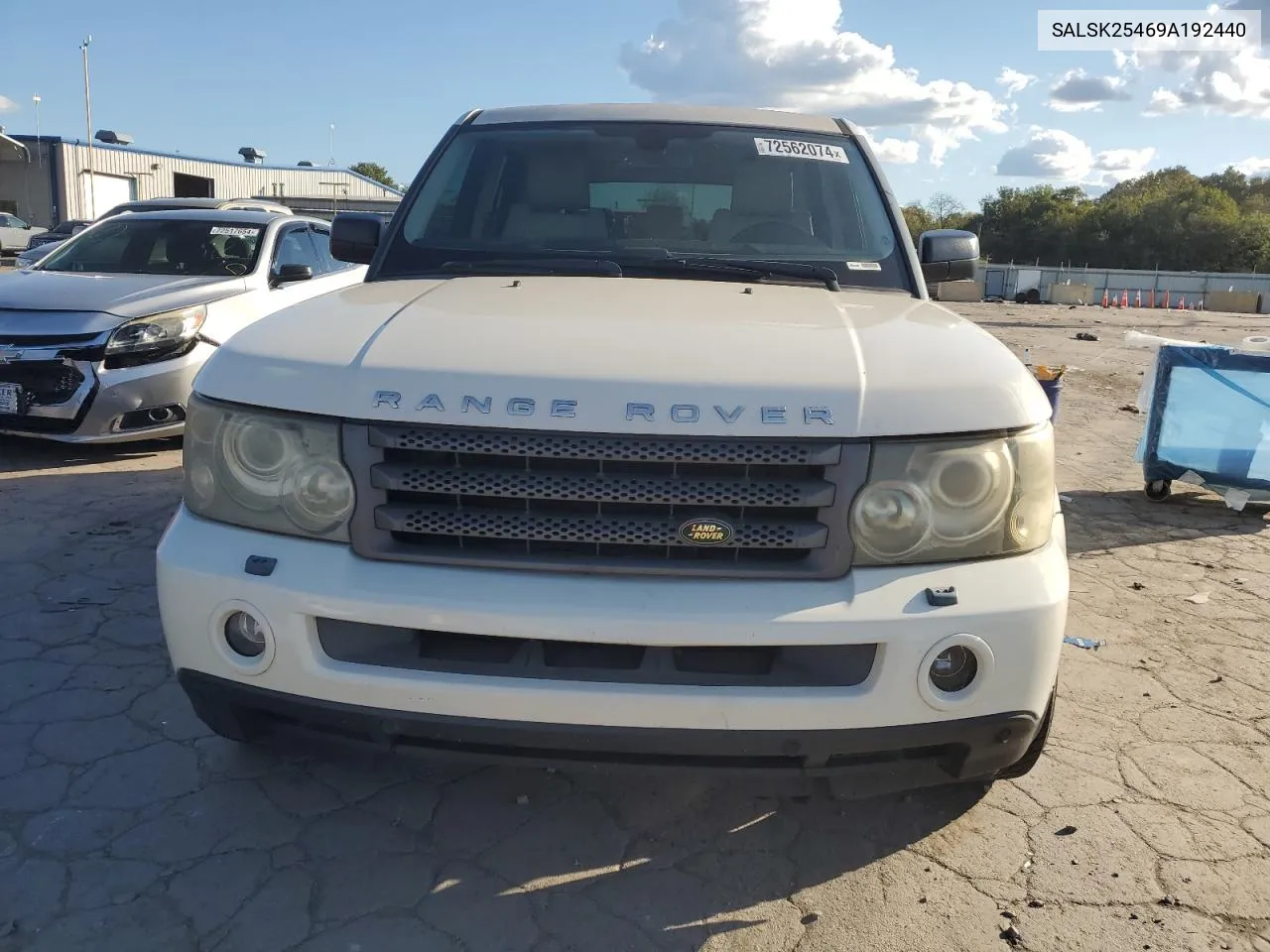 SALSK25469A192440 2009 Land Rover Range Rover Sport Hse