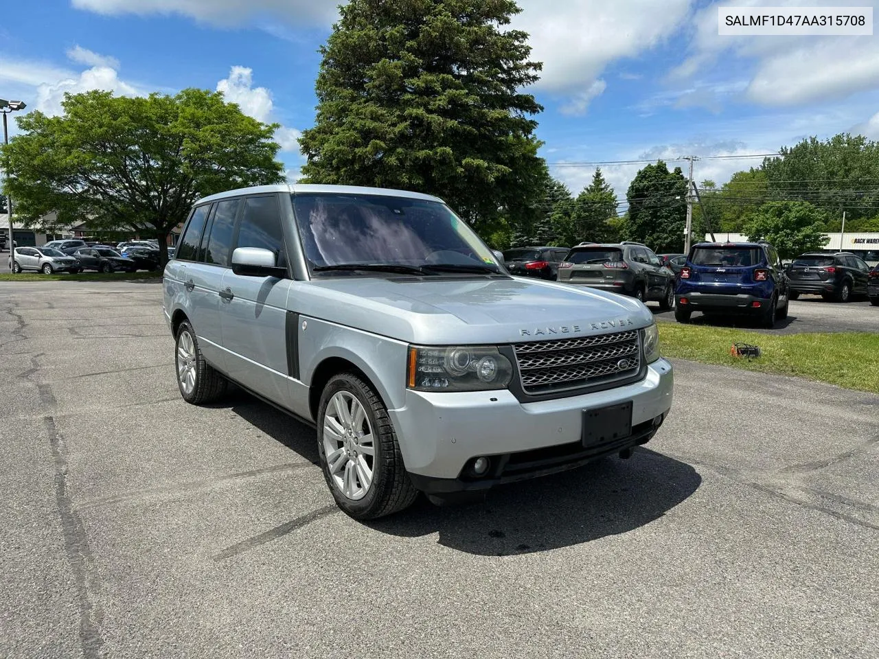 2010 Land Rover Range Rover Hse Luxury VIN: SALMF1D47AA315708 Lot: 57113914