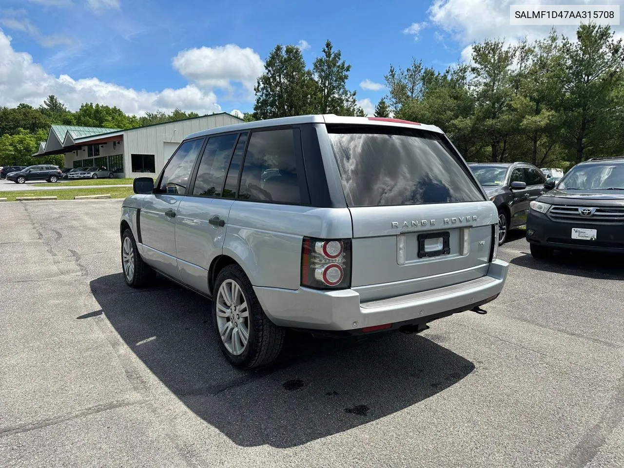 2010 Land Rover Range Rover Hse Luxury VIN: SALMF1D47AA315708 Lot: 57113914