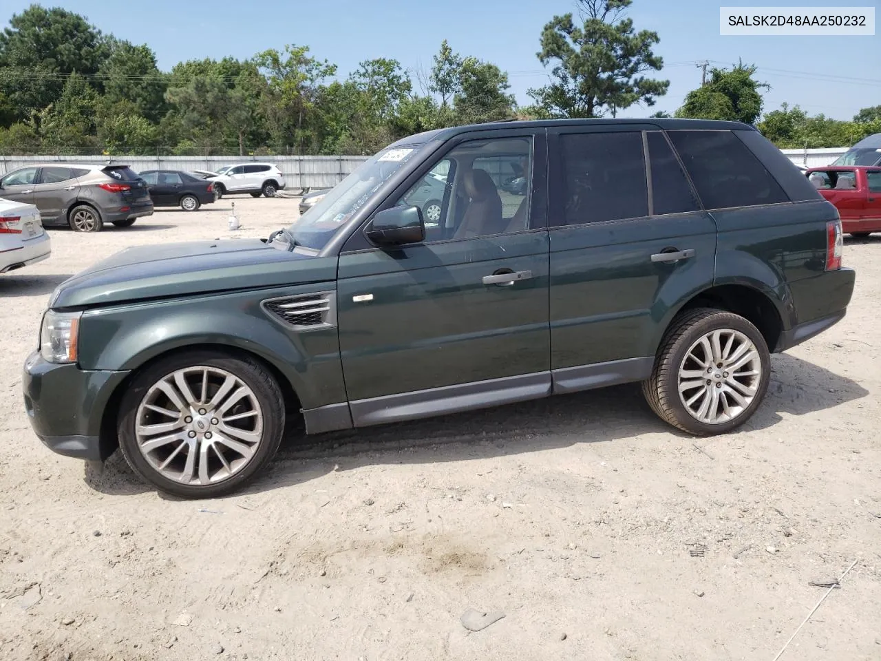 2010 Land Rover Range Rover Sport Lux VIN: SALSK2D48AA250232 Lot: 59370243