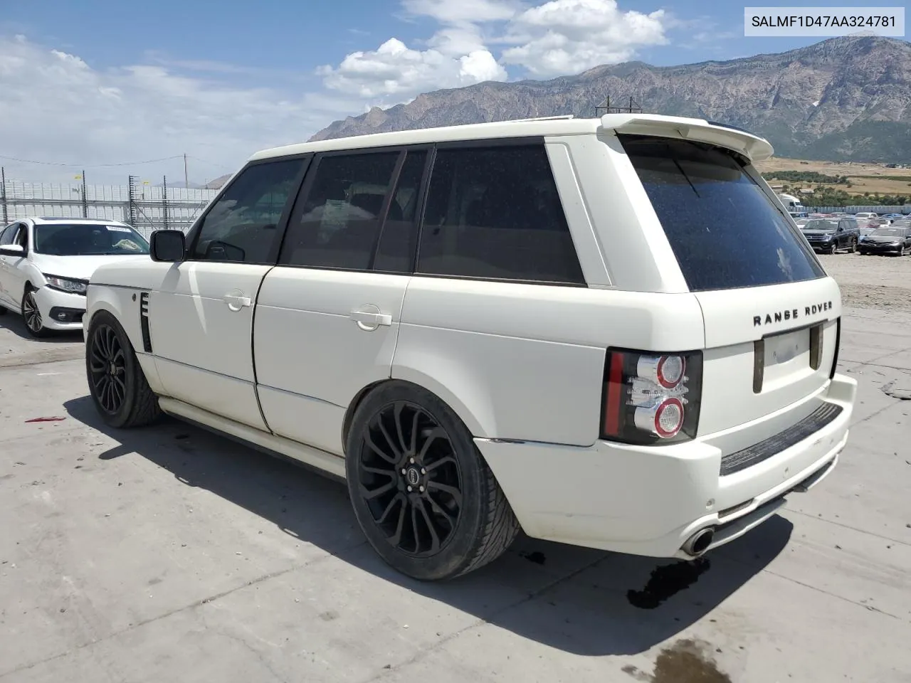 2010 Land Rover Range Rover Hse Luxury VIN: SALMF1D47AA324781 Lot: 60120994