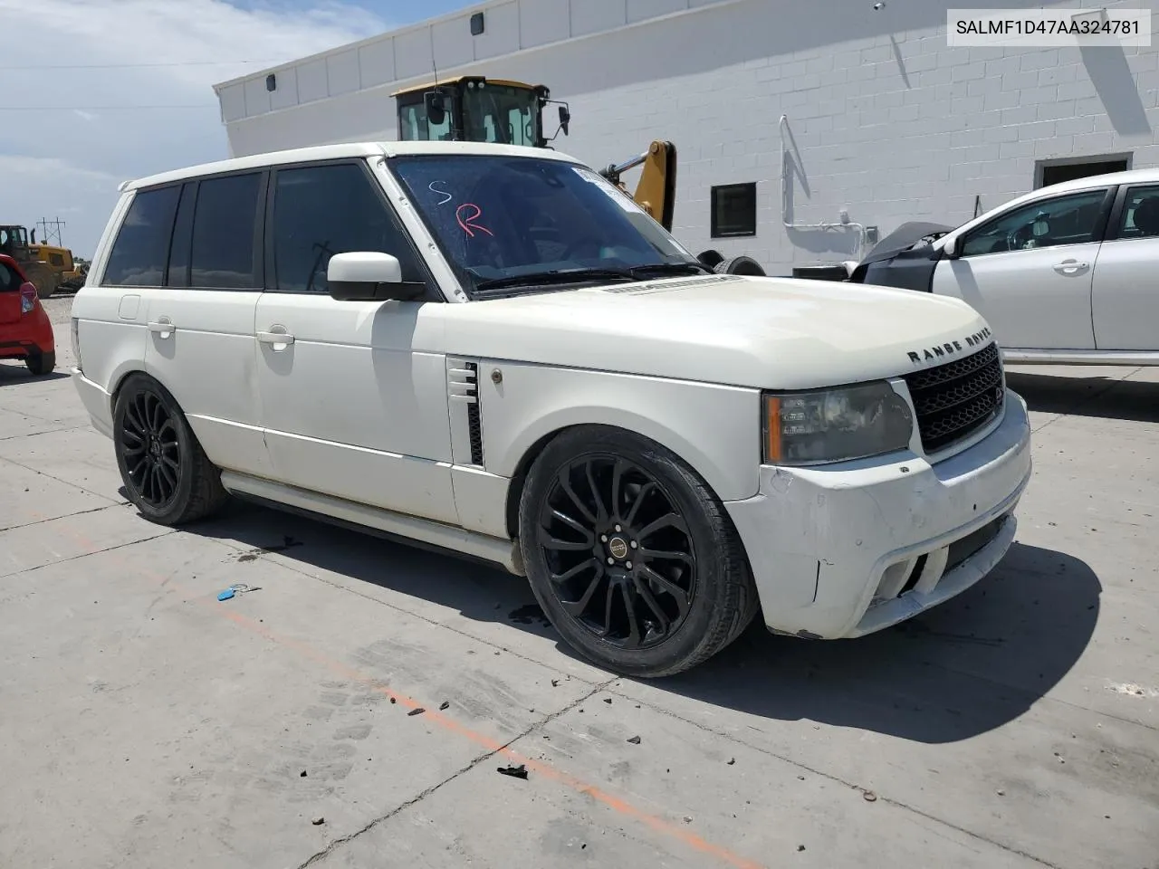 2010 Land Rover Range Rover Hse Luxury VIN: SALMF1D47AA324781 Lot: 60120994