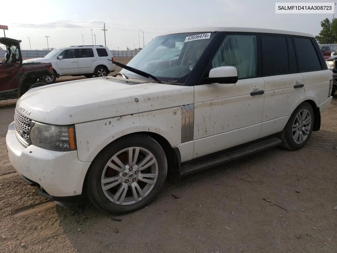 2010 Land Rover Range Rover Hse Luxury VIN: SALMF1D41AA308723 Lot: 63656474