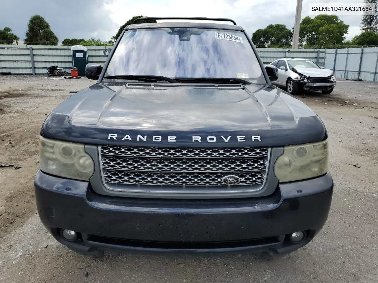 2010 Land Rover Range Rover Hse VIN: SALME1D41AA321684 Lot: 67723054