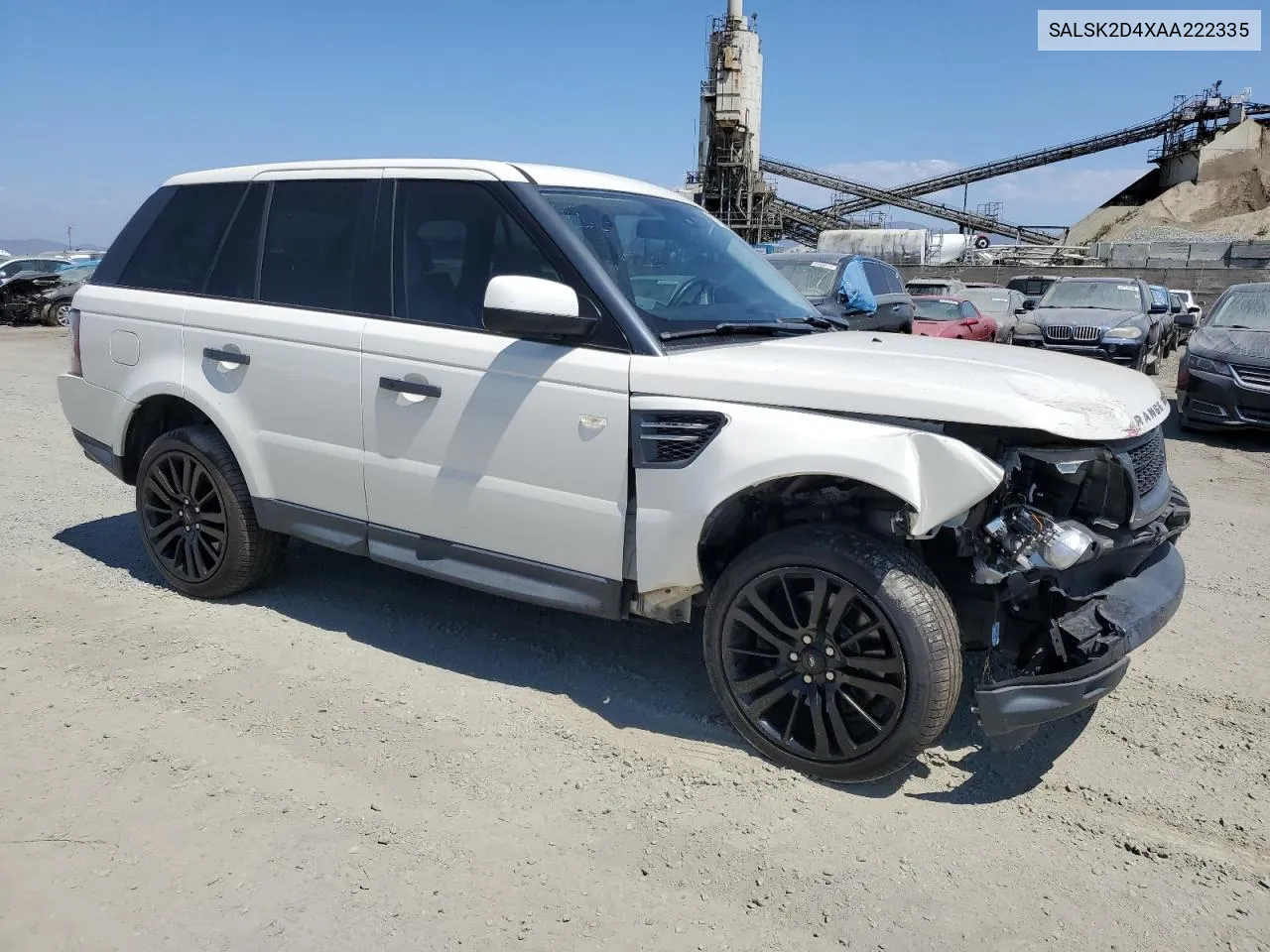 SALSK2D4XAA222335 2010 Land Rover Range Rover Sport Lux