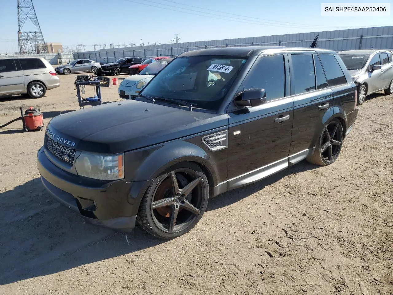 2010 Land Rover Range Rover Sport Sc VIN: SALSH2E48AA250406 Lot: 70146914