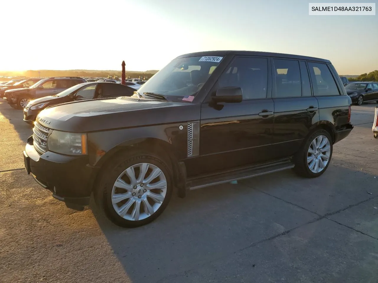 SALME1D48AA321763 2010 Land Rover Range Rover Hse