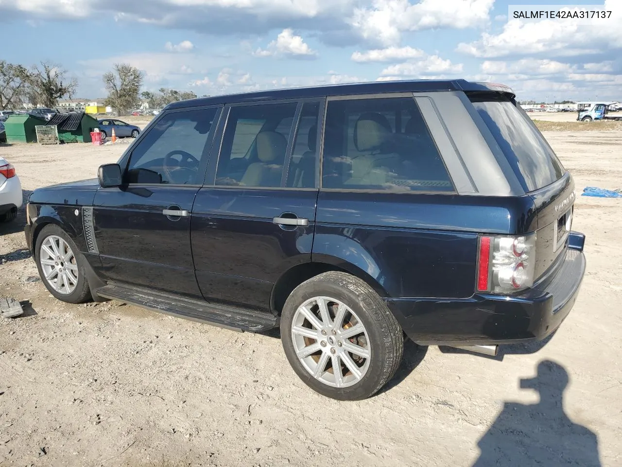 2010 Land Rover Range Rover Hse Luxury VIN: SALMF1E42AA317137 Lot: 71757024