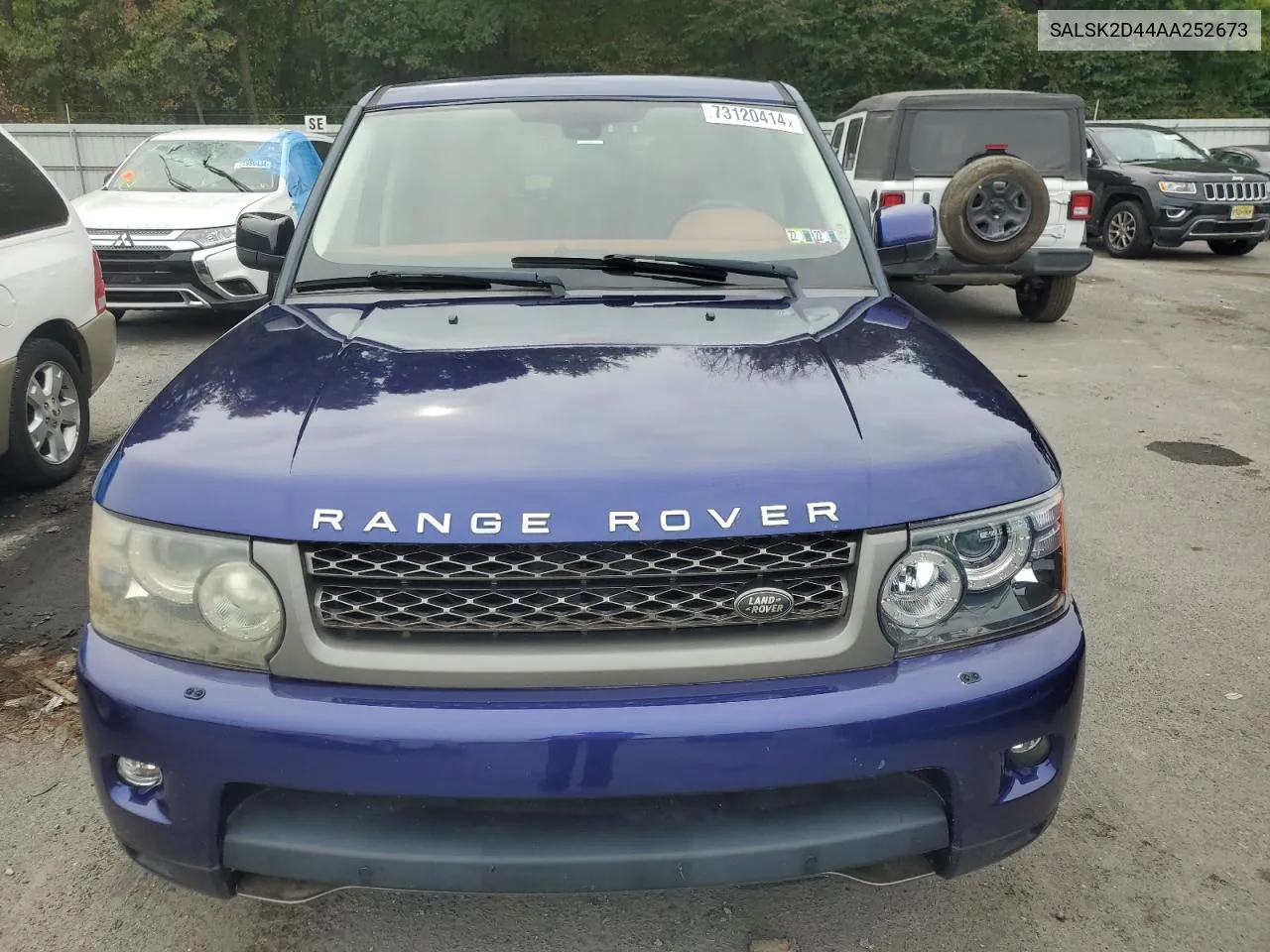 2010 Land Rover Range Rover Sport Lux VIN: SALSK2D44AA252673 Lot: 73120414