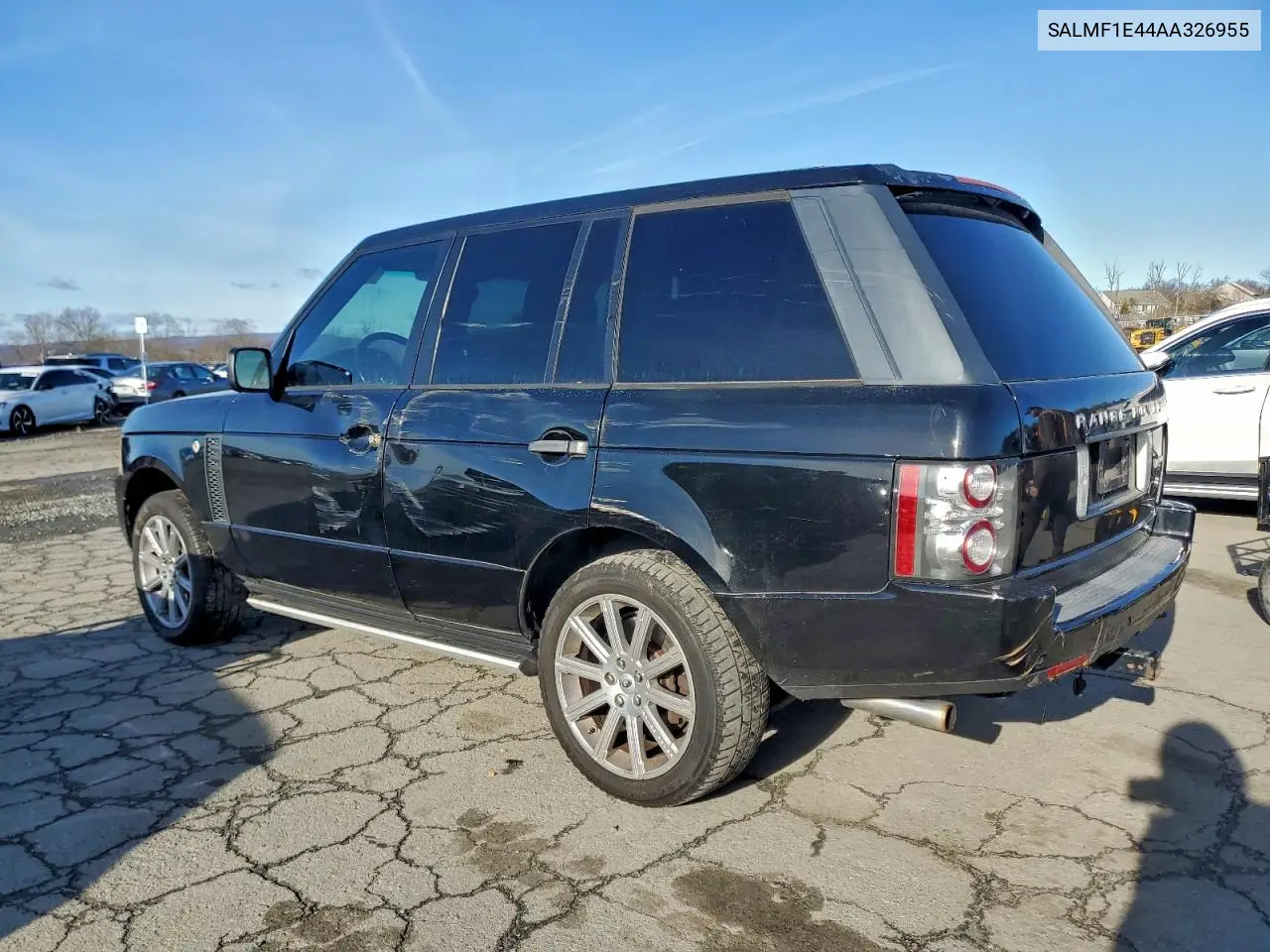 SALMF1E44AA326955 2010 Land Rover Range Rover Hse Luxury