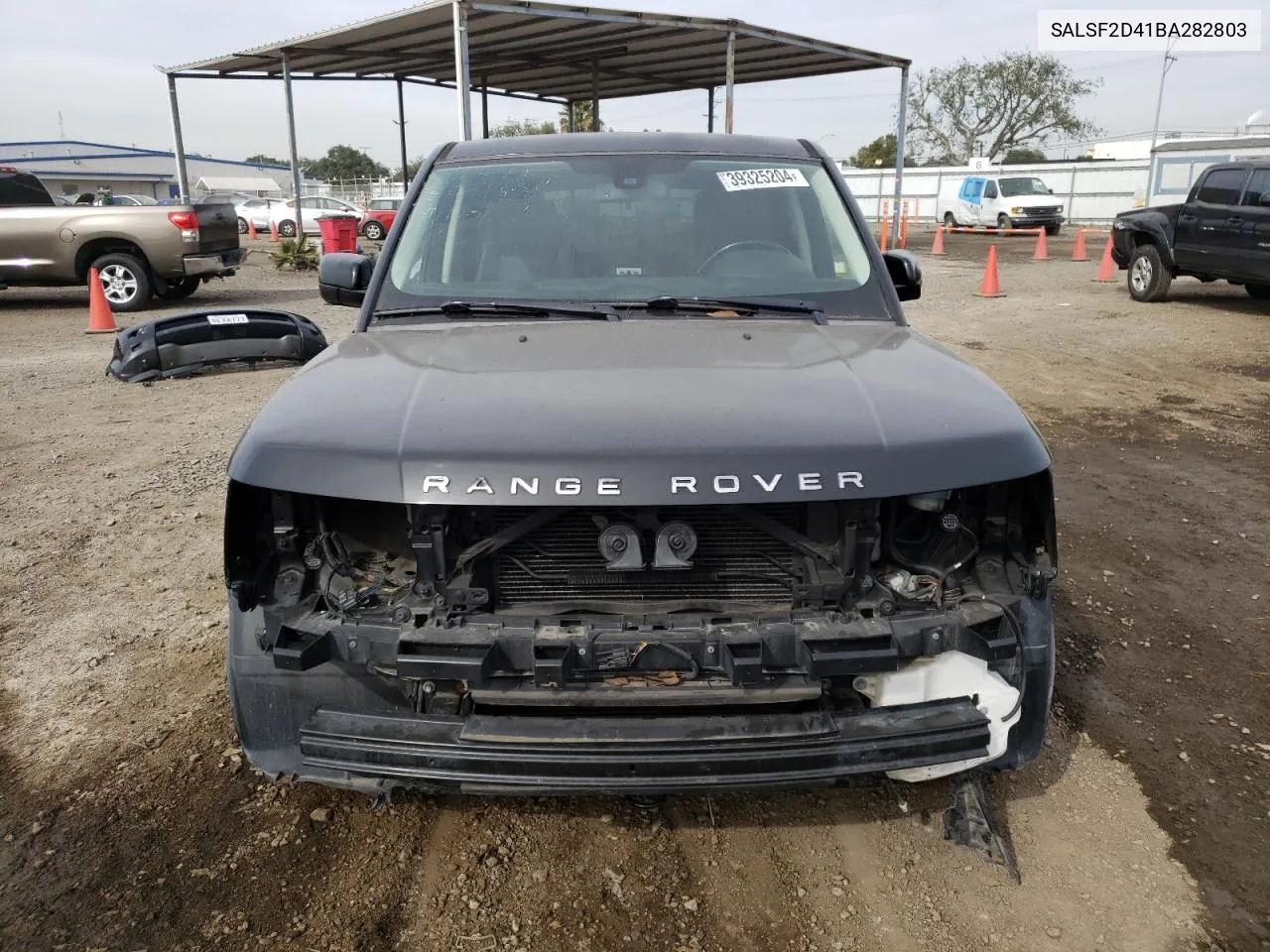 2011 Land Rover Range Rover Sport Hse VIN: SALSF2D41BA282803 Lot: 39325204