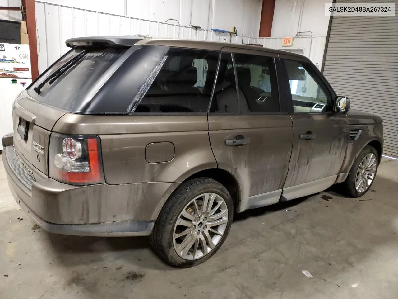 2011 Land Rover Range Rover Sport Lux VIN: SALSK2D48BA267324 Lot: 40429484