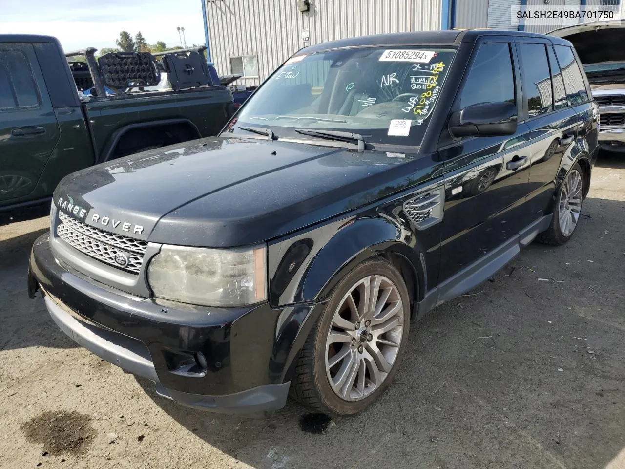 SALSH2E49BA701750 2011 Land Rover Range Rover Sport Sc