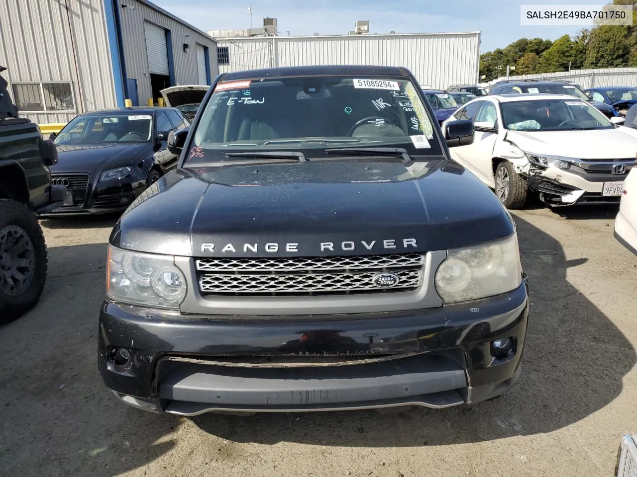 SALSH2E49BA701750 2011 Land Rover Range Rover Sport Sc