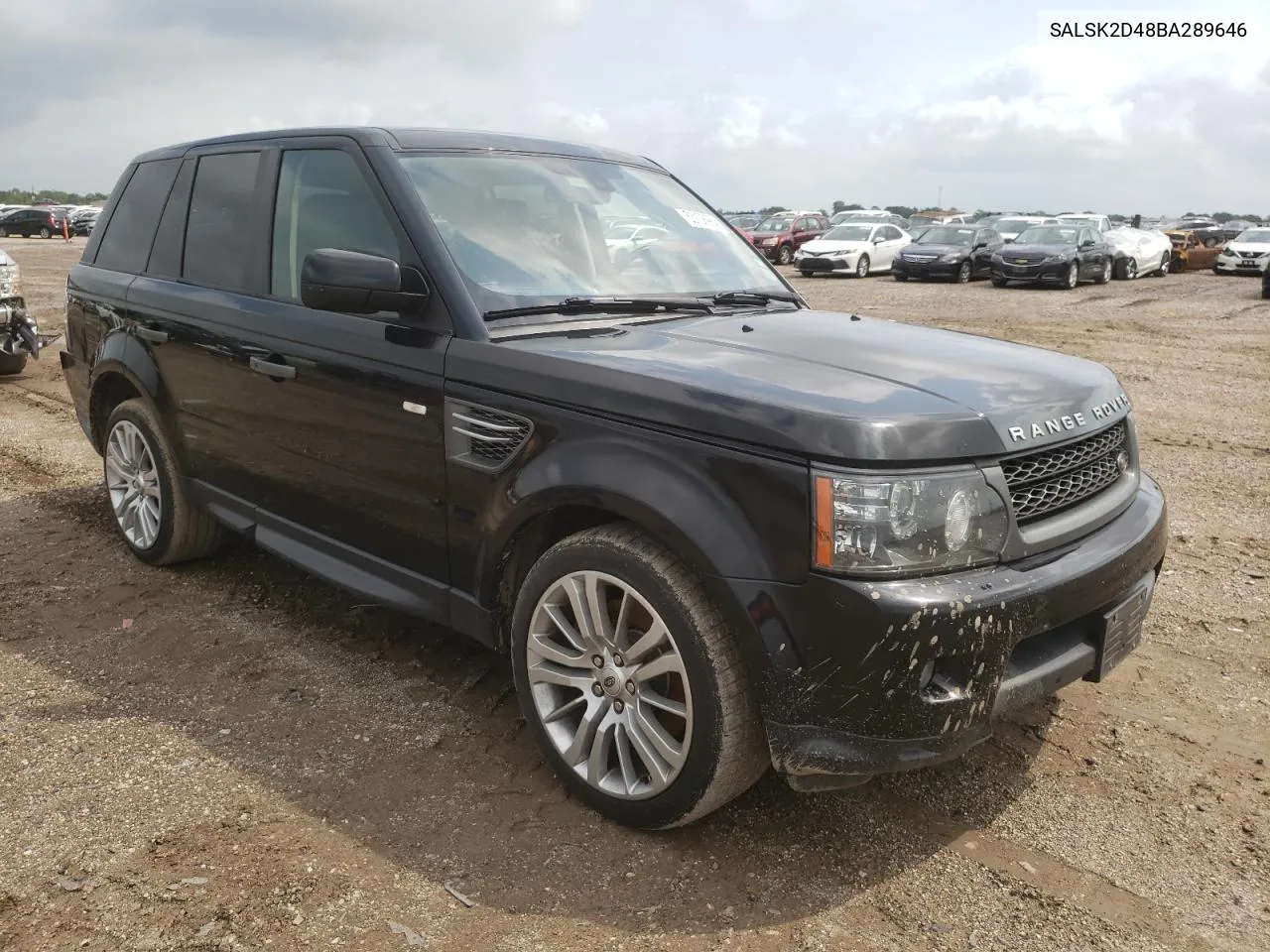 2011 Land Rover Range Rover Sport Lux VIN: SALSK2D48BA289646 Lot: 53108984