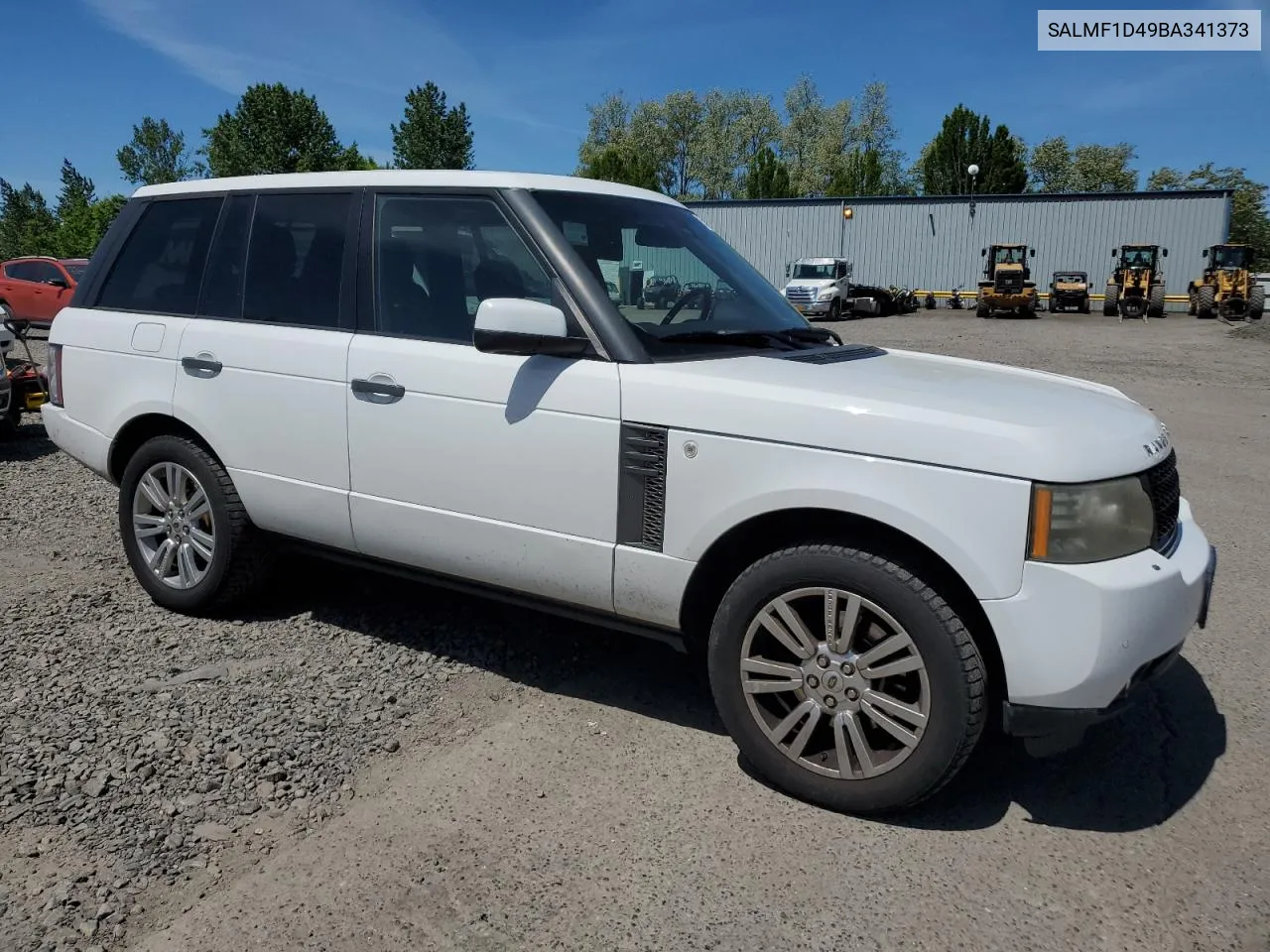 2011 Land Rover Range Rover Hse Luxury VIN: SALMF1D49BA341373 Lot: 55233064