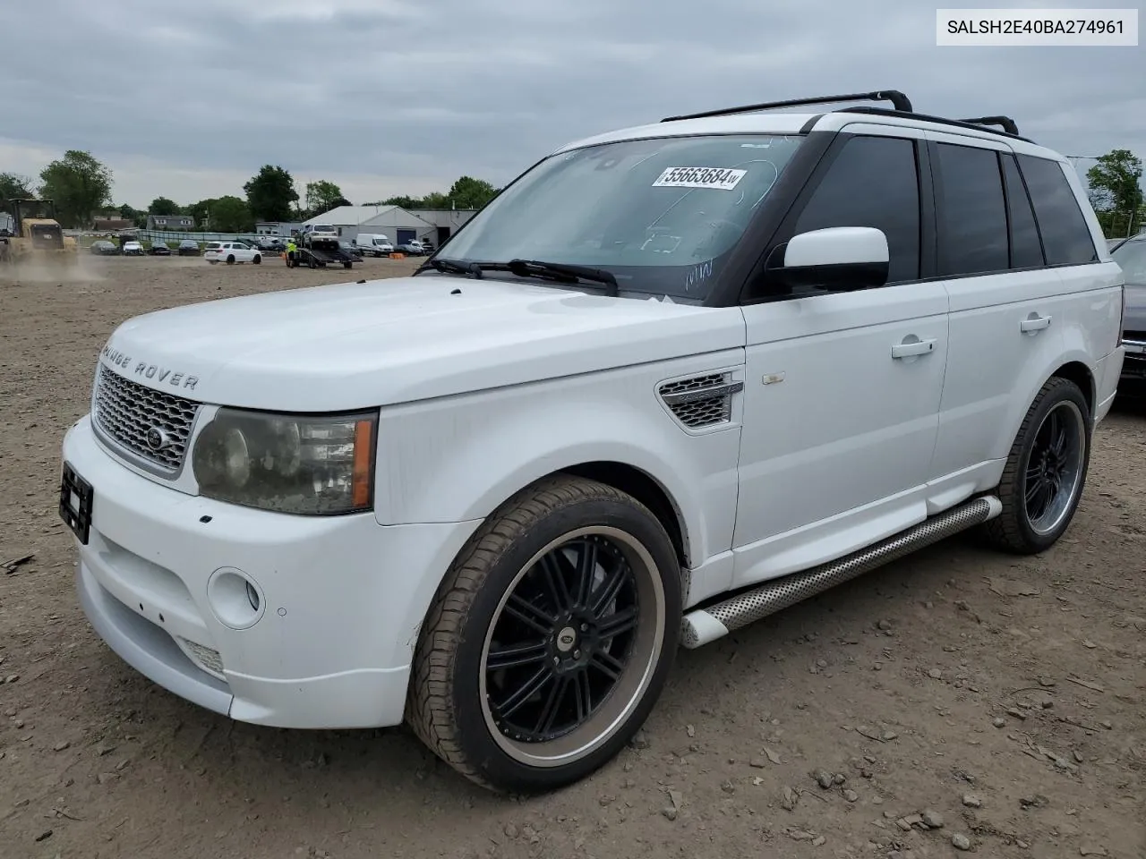 SALSH2E40BA274961 2011 Land Rover Range Rover Sport Sc